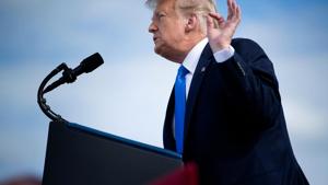 US President Donald Trump speaks at a "Make America Great Again" rally in Greenville, North Carolina(AFP) US President Donald Trump speaks at a "Make America Great Again" rally in Greenville, North Carolina(AFP)