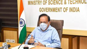 Union health minister Harsh Vardhan earlier warned of a spike in Covid-19 cases during winter.(PTI) Union health minister Harsh Vardhan earlier warned of a spike in Covid-19 cases during winter.(PTI)