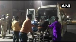 At least seven people were killed and 32 injured after a bus and a sports utility vehicle (SUV) collided in Uttar Pradesh’s Pilibhit district.(ANI) At least seven people were killed and 32 injured after a bus and a sports utility vehicle (SUV) collided in Uttar Pradesh’s Pilibhit district.(ANI)