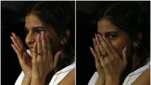 Suhana Khan at the Mumbai Indians vs Kolkata Knight Riders IPL match. Suhana Khan at the Mumbai Indians vs Kolkata Knight Riders IPL match.