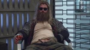 Chris Hemsworth as Thor in a still from Avengers: Endgame. Chris Hemsworth as Thor in a still from Avengers: Endgame.