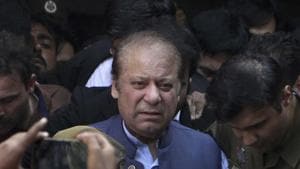 Former Pakistani Prime Minister Nawaz Sharif.(AP file photo) Former Pakistani Prime Minister Nawaz Sharif.(AP file photo)