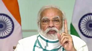 Prime Minister Narendra Modi insisted on continued social distancing, Covid appropriate behaviour especially in the wake of upcoming festival season.(PTI file photo) Prime Minister Narendra Modi insisted on continued social distancing, Covid appropriate behaviour especially in the wake of upcoming festival season.(PTI file photo)