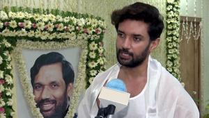 Chirag Paswan speaks to media (ANI Photo)(ANI) Chirag Paswan speaks to media (ANI Photo)(ANI)