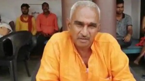 Surendra Singh who represents the Bairia assembly constituency in Ballia was summoned to Lucknow y the BJP leadership in Uttar Pradesh after he came out in support of an alleged murder accused.(ANI) Surendra Singh who represents the Bairia assembly constituency in Ballia was summoned to Lucknow y the BJP leadership in Uttar Pradesh after he came out in support of an alleged murder accused.(ANI)