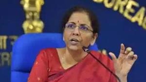 Union finance minister Nirmala Sitharaman.(PTI file photo) Union finance minister Nirmala Sitharaman.(PTI file photo)