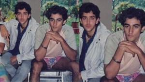 When Hrithik Roshan and Kunal Kapoor posed for a picture several years ago. When Hrithik Roshan and Kunal Kapoor posed for a picture several years ago.