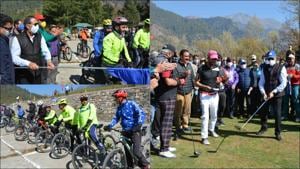 Two-day Autumn Festival to boost tourism in J&K’s Pahalgam concludes(Twitter/diprjk) Two-day Autumn Festival to boost tourism in J&K’s Pahalgam concludes(Twitter/diprjk)