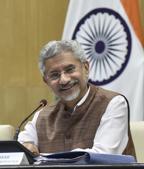 External Affairs Minister S Jaishankar. In his new book, he writes that “This is a time to engage America, manage China, cultivate Europe, reassure Russia, bring Japan into play.”(Sanjeev Verma/HT PHOTO) External Affairs Minister S Jaishankar. In his new book, he writes that “This is a time to engage America, manage China, cultivate Europe, reassure Russia, bring Japan into play.”(Sanjeev Verma/HT PHOTO)