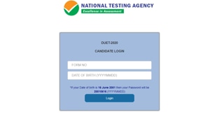 DUET answer key 2020.(Screengrab) DUET answer key 2020.(Screengrab)