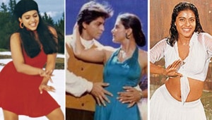 ddlj kajol red dress Style Like 90s Fashion Trend ft. Kajol Devgan - Myntra Studio