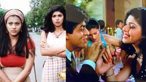 Anaita Shroff Adajania in stills from Dilwale Dulhania Le Jayenge. Anaita Shroff Adajania in stills from Dilwale Dulhania Le Jayenge.