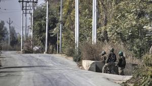Two terrorists were gunned down by security forces in Shopian.(AP/For Representative Purposes Only) Two terrorists were gunned down by security forces in Shopian.(AP/For Representative Purposes Only)