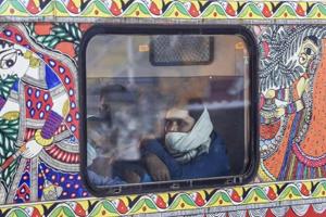 A passenger is seen on-board a train at New Delhi railway station in this file photo.(PTI Photo) A passenger is seen on-board a train at New Delhi railway station in this file photo.(PTI Photo)