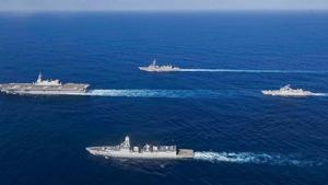 TWITTER IMAGE POSTED BY @indiannavy | Arabian Sea: Indian Navy and JMSDF ships during joint maritime exercise-JIMEX 2020, in the Arabian Sea. Indian and Japanese navies completed 3 days of highly successful Exercises led by CCF2 & FOCWF. (PTI Photo) (PTI29-09-2020_000022A)(PTI) TWITTER IMAGE POSTED BY @indiannavy | Arabian Sea: Indian Navy and JMSDF ships during joint maritime exercise-JIMEX 2020, in the Arabian Sea. Indian and Japanese navies completed 3 days of highly successful Exercises led by CCF2 & FOCWF. (PTI Photo) (PTI29-09-2020_000022A)(PTI)