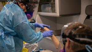 Kansas is seeing an average of more than 700 new confirmed and probable coronavirus cases a day, its largest numbers since the pandemic reached the state in early March.(AFP file photo. Representative image) Kansas is seeing an average of more than 700 new confirmed and probable coronavirus cases a day, its largest numbers since the pandemic reached the state in early March.(AFP file photo. Representative image)