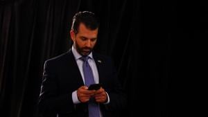Trump Jr has defended his father’s policies and attacked the Democratic candidates on two core issues -- the Joe Biden family’s links to China and allegations of corruption. His arguments have been well received.(Reuters file photo) Trump Jr has defended his father’s policies and attacked the Democratic candidates on two core issues -- the Joe Biden family’s links to China and allegations of corruption. His arguments have been well received.(Reuters file photo)
