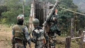 This is the second attack on Assam Rifles personnel by militants in Arunachal Pradesh this month. (HT Representative photo) This is the second attack on Assam Rifles personnel by militants in Arunachal Pradesh this month. (HT Representative photo)