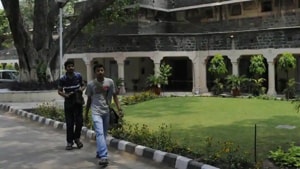 The Ambedkar University at Kashmiri Gate in New Delhi(Hindustan Times)