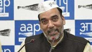 Delhi environment minister Gopal Rai(HT photo) Delhi environment minister Gopal Rai(HT photo)