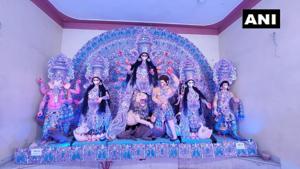 The image shows a Dugra idol.(Twitter/@ANI) The image shows a Dugra idol.(Twitter/@ANI)