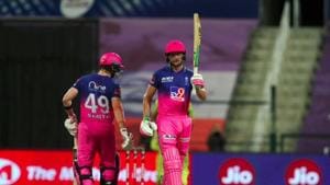 Photo of Steve Smith, Jos Buttler from 37th IPL 2020 match between RR & CSK(Twitter) Photo of Steve Smith, Jos Buttler from 37th IPL 2020 match between RR & CSK(Twitter)