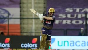 Photo of Kolkata Knight Riders skipper Eoin Morgan, batting in an IPL 2020 match in UAE(Twitter) Photo of Kolkata Knight Riders skipper Eoin Morgan, batting in an IPL 2020 match in UAE(Twitter)