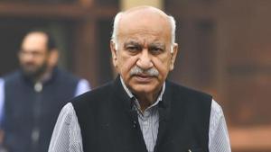 Former minister of state for external affairs, Akbar had filed a defamation case against Ramani.(PTI photo) Former minister of state for external affairs, Akbar had filed a defamation case against Ramani.(PTI photo)