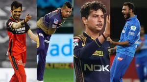 IPL 2020: When it comes to spinners, the IPL 2020 has been a bit of a roller-coaster.(Twitter) IPL 2020: When it comes to spinners, the IPL 2020 has been a bit of a roller-coaster.(Twitter)
