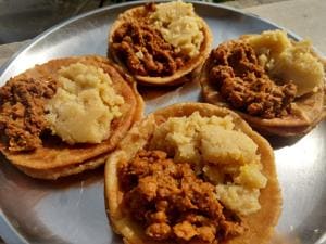 Home chefs say they are getting more orders for bhog for Kanjak puja amid the pandemic. Home chefs say they are getting more orders for bhog for Kanjak puja amid the pandemic.