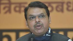 Bihar BJP Incharge Devendra Fadnavis during a press conference ahead of Bihar assembly elections at Hotel Chanakya in Patna October 16, 2020.(Parwaz Khan/HT Photo) Bihar BJP Incharge Devendra Fadnavis during a press conference ahead of Bihar assembly elections at Hotel Chanakya in Patna October 16, 2020.(Parwaz Khan/HT Photo)