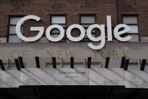 A Google sign is pictured on a Google building in the Manhattan borough of New York City.(Reuters File Photo) A Google sign is pictured on a Google building in the Manhattan borough of New York City.(Reuters File Photo)