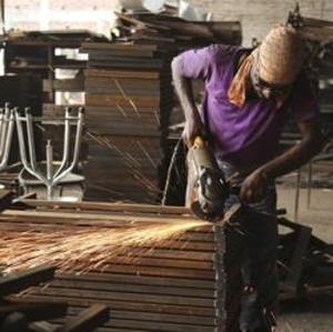 The consumption of flat steel and long steel was down by only 5% and 10% respectively in August as against 43% and 15%, respectively, in June.(AP) The consumption of flat steel and long steel was down by only 5% and 10% respectively in August as against 43% and 15%, respectively, in June.(AP)