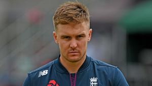 England's Jason Roy takes part in a training session at Old Trafford in Manchester.(AFP) England's Jason Roy takes part in a training session at Old Trafford in Manchester.(AFP)