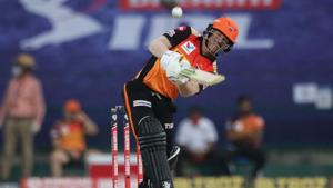 IPL 2020: David Warner in action(IPL/Twitter) IPL 2020: David Warner in action(IPL/Twitter)