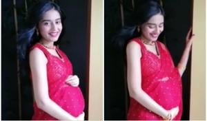 Amrita Rao is in the ninth month of her pregnancy. Amrita Rao is in the ninth month of her pregnancy.