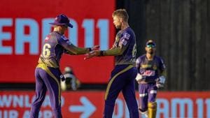 File image of KKR team.(PTI) File image of KKR team.(PTI)