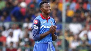 Delhi Capitals' Kagiso Rabada.(AP) Delhi Capitals' Kagiso Rabada.(AP)