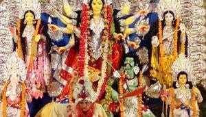 Lucknow: “Kumari Puja” at Ramkrishna Math Nirala Nagar. (Dheeraj Dhawan/ Hindustan Times) Lucknow: “Kumari Puja” at Ramkrishna Math Nirala Nagar. (Dheeraj Dhawan/ Hindustan Times)