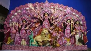 Friday was Saptami of Durga Puja.(Representational Photo/HT) Friday was Saptami of Durga Puja.(Representational Photo/HT)