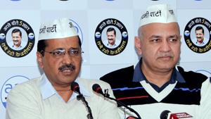 Arvind Kejriwal praised the students for their achievements since many of them did not take coaching for the medical and engineering entrance exams.(ANI Photo) Arvind Kejriwal praised the students for their achievements since many of them did not take coaching for the medical and engineering entrance exams.(ANI Photo)