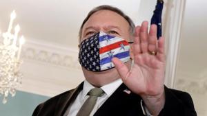 In picture - US Secretary of State Mike Pompeo at the State Department in Washington.(REUTERS) In picture - US Secretary of State Mike Pompeo at the State Department in Washington.(REUTERS)