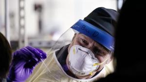 The US recorded 71,671 new cases Thursday, with several states setting records across the Midwest and West(AP) The US recorded 71,671 new cases Thursday, with several states setting records across the Midwest and West(AP)