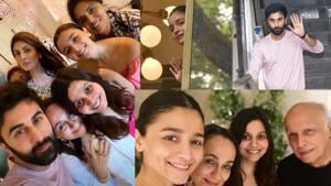 The Kapoors were a part of Soni Razdan’s at-home birthday bash on Sunday. The Kapoors were a part of Soni Razdan’s at-home birthday bash on Sunday.