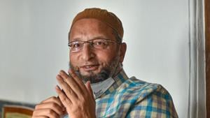 AIMIM President Asaduddin Owaisi on Sunday slammed RSS chief Mohan Bhagwat for his comment on CAA.(PTI) AIMIM President Asaduddin Owaisi on Sunday slammed RSS chief Mohan Bhagwat for his comment on CAA.(PTI)