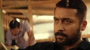 In Soorarai Pottru, Suriya’s character takes on the might of politicians and businessmen to make his dream come true. In Soorarai Pottru, Suriya’s character takes on the might of politicians and businessmen to make his dream come true.