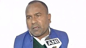 Lalan Paswan who won the Chenari assembly seat on a RLSP ticket in 2015 is contesting on a JD(U) ticket this time.(ANI FILLE PHOTO) Lalan Paswan who won the Chenari assembly seat on a RLSP ticket in 2015 is contesting on a JD(U) ticket this time.(ANI FILLE PHOTO)