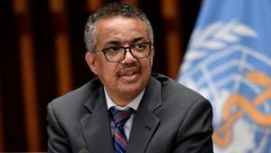World Health Organization (WHO) Director-General Tedros Adhanom Ghebreyesus at a news conference in Geneva.(Reuters File Photo) World Health Organization (WHO) Director-General Tedros Adhanom Ghebreyesus at a news conference in Geneva.(Reuters File Photo)