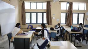 India ranks among the world’s top 10 countries when it comes to valuing its teaching workforce, according to a new 35-country global survey-based report.(HT file) India ranks among the world’s top 10 countries when it comes to valuing its teaching workforce, according to a new 35-country global survey-based report.(HT file)