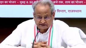 Chief Minister Ashok Gehlot’s government in Rajasthan will appoint two categories of sports medallists to the state services.(ANI) Chief Minister Ashok Gehlot’s government in Rajasthan will appoint two categories of sports medallists to the state services.(ANI)